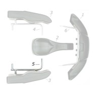 Supporto Paraurti laterale New Age DX CRG Mini, MONDOKART