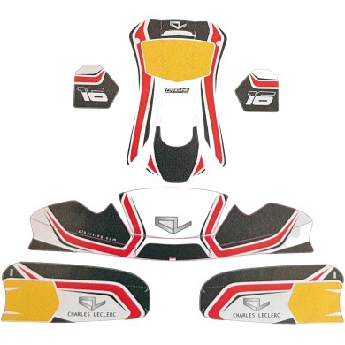 Kit Pegatinas LECLERC MINI MK27 - NEW!!