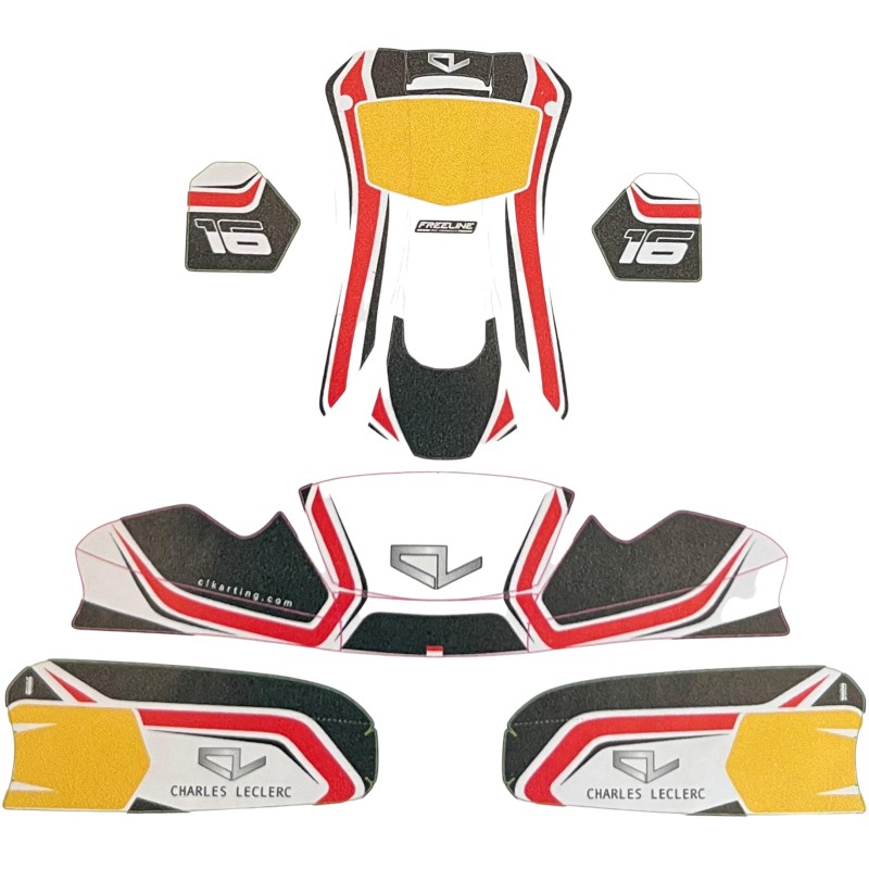 Kit Pegatinas LECLERC MINI MK27 - NEW!!