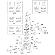 Carburettor Red Tryton HB-27 - EasyKart EKA 125