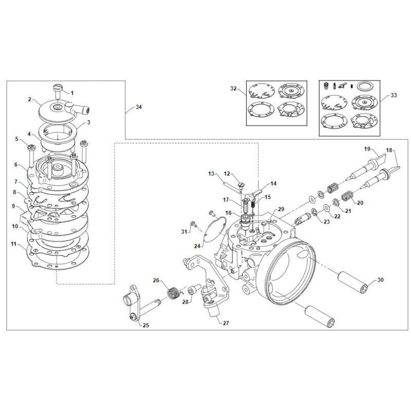Vergaser TM N1 D.24 OK-N