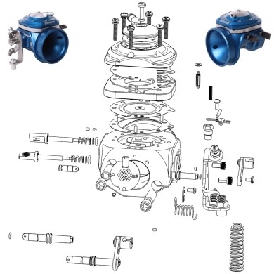 Carburettor Tillotson HC-119A OK - CIK-FIA 042-CA-19