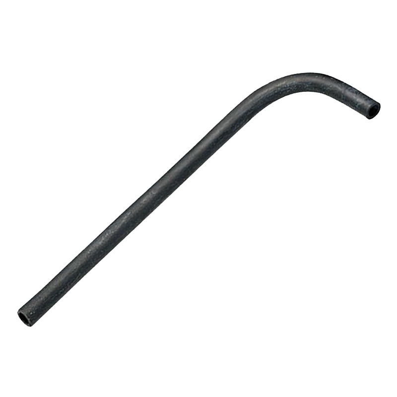 Radiator hose rubber with curve