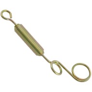 Spring for cradle muffler quick hooking