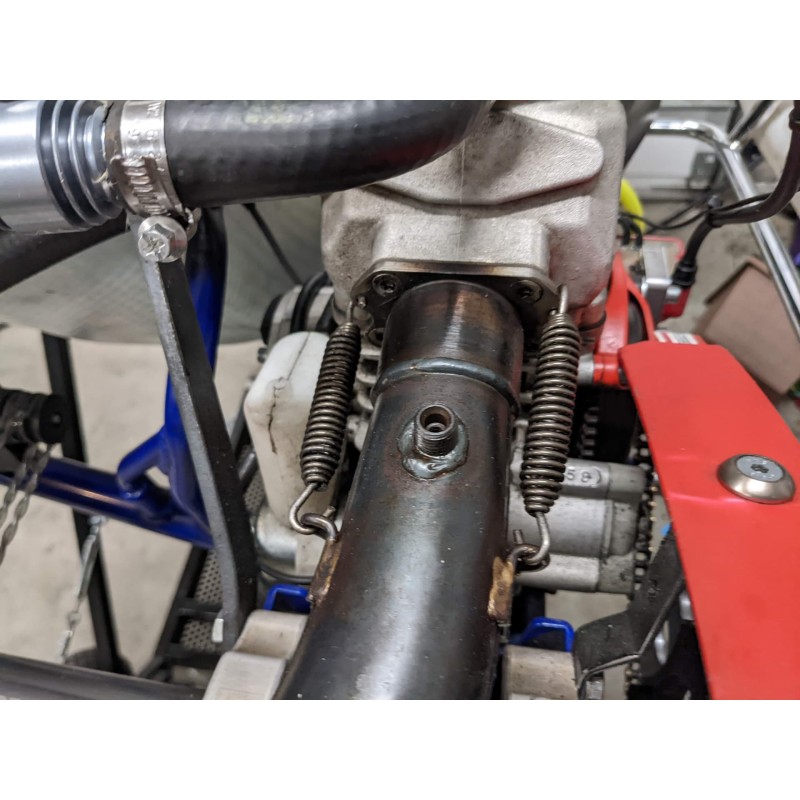 Nottolino porta sonda gas scarico kart EGT ALFANO