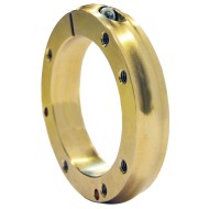Axle support Flange 50 4F Gold Alluminium R-Line CRG
