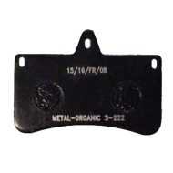 Pastilla Freno trasero V04 estándar CRG Negro