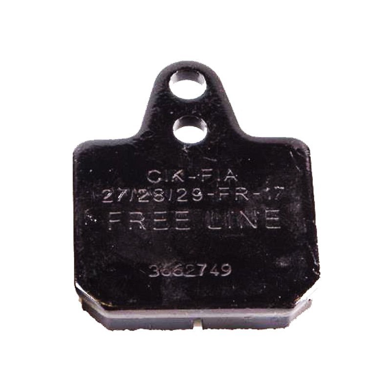 Plaquette Frein Birel 40x38 Noir Doux