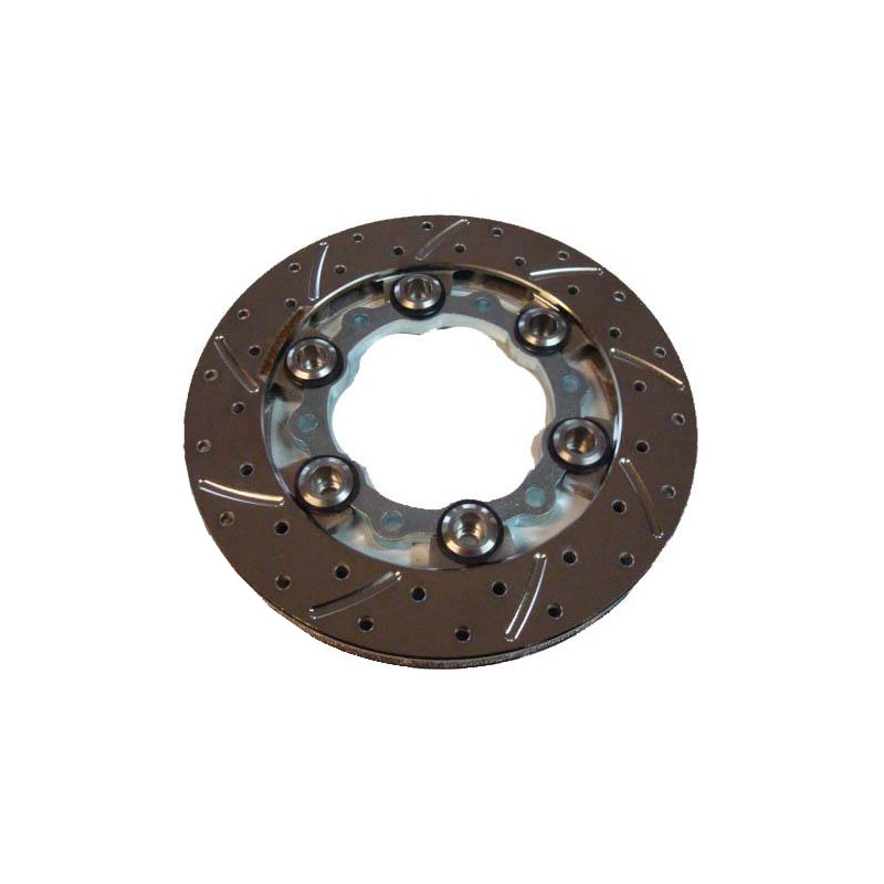 Disco Freno Trasero COMPLETO de Soporte 80x180x16 KF KZ OK BirelArt