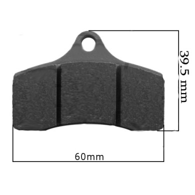 Front Brake Pad IPK Praga Formula K - KZ - COMPATIBLE