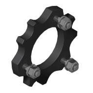 Soporte Disco Freno trasero Mini IPK MKB V1