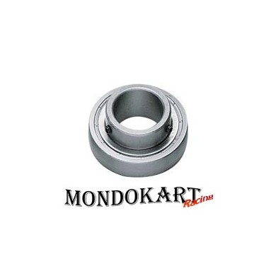 Axle Bearing 40mm Axle with grubscrews (80mm outer diameter)