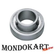 Axle Bearing 40mm Axle with grubscrews (80mm outer diameter)