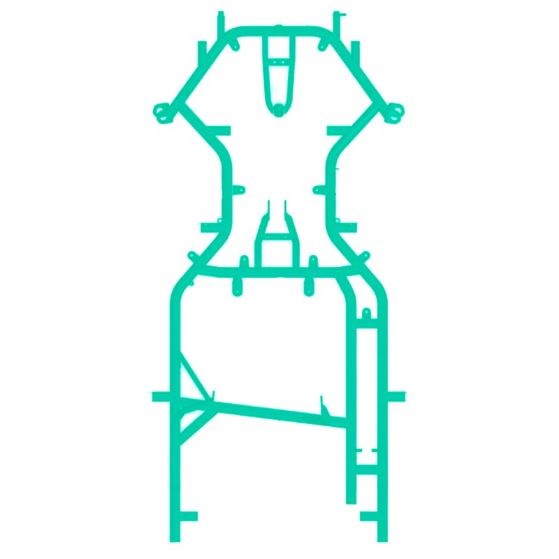 Rahmenchassis Formula K - FK - OK OKJ KZ (30mm - 30-32) Dragon EVO 3