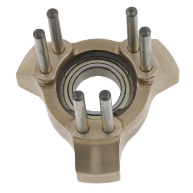 Portadisco Delantero BS7 OTK completa TonyKart aluminio KF