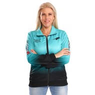 Felpa Con Zip AZZURRA - FORMULA K NEW!!