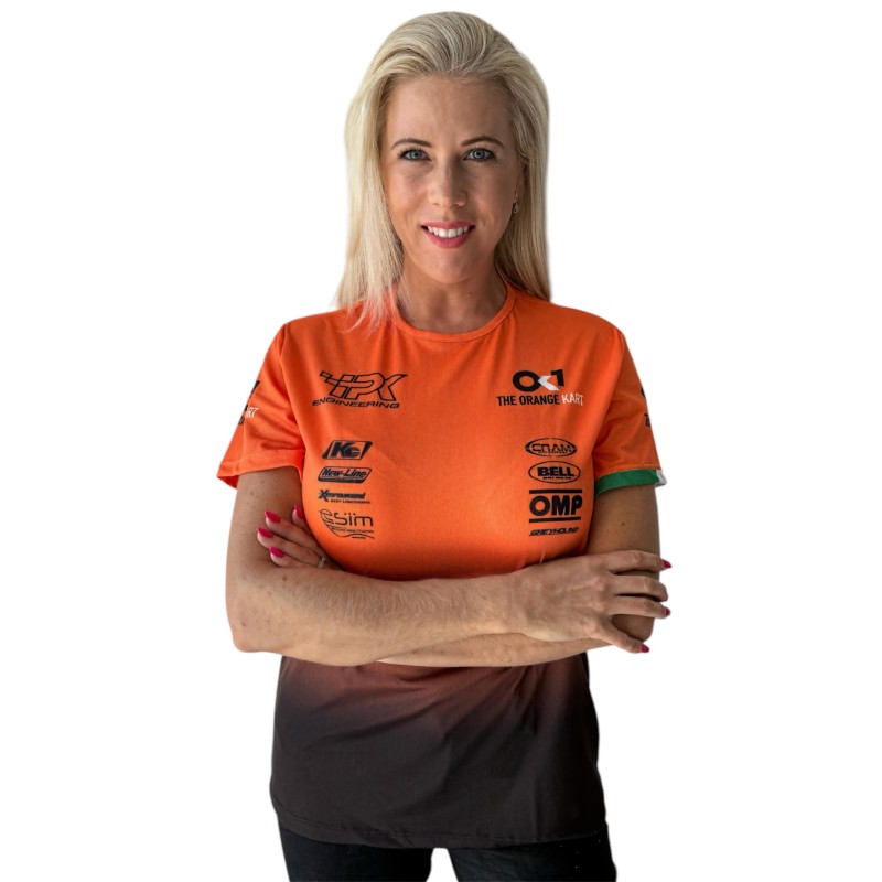 Maglietta T-shirt OK1 - ARANCIONE HQ, MONDOKART, kart, go kart