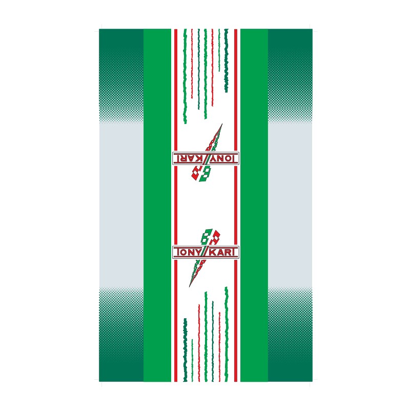 Sticker for Kart Trolley OTK TonyKart Chrome