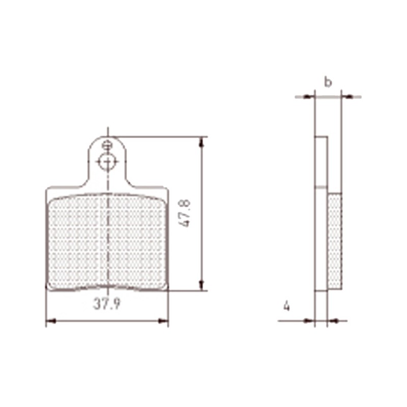 Pastilla Freno Delantera compatible CRG V05 V09 V11 V13