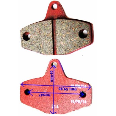 Front Brake Pad V08 CRG
