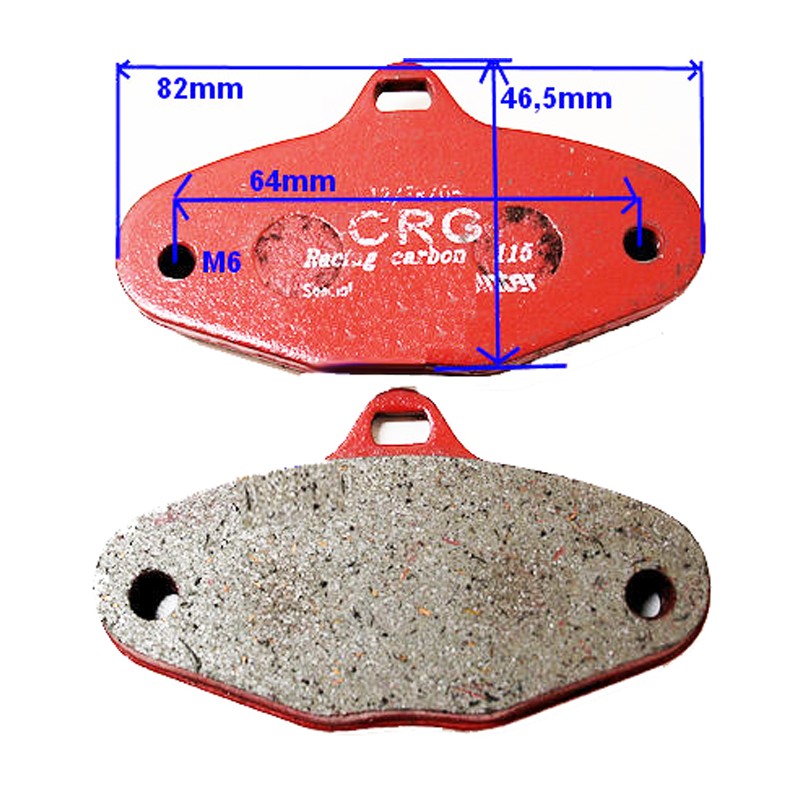 Front brake pad V99 CRG