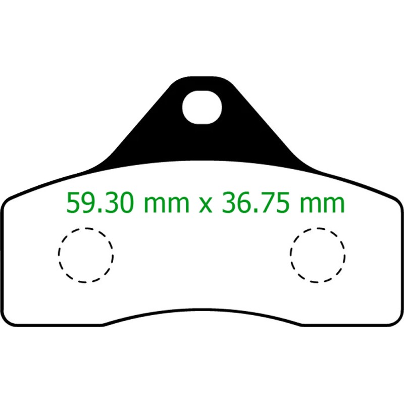 Brake Pad - HARD - BSS BWZ KZ Tonykart OTK