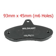 Pastiglia freno anteriore Wildkart