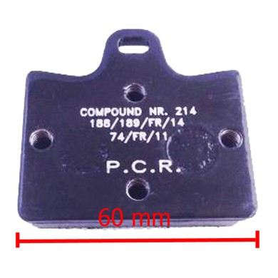 Pastilla Freno trasero PCR KF / KZ