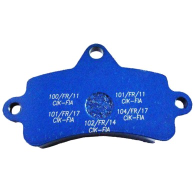 Plaquette Frein arrière POSTERIEUR Top Kart KZ-KF vs.2 Twister Bullet EVO
