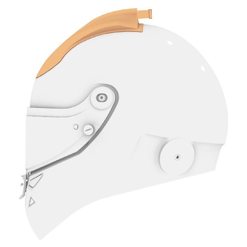 Oberer Lufteinlass – SCOOP FLAT SCHUBERTH-Helme SP1, MONDOKART
