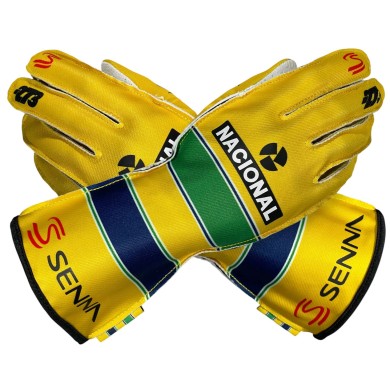 Gloves Kart SENNA - MINUS 273 - Yellow, mondokart, kart, kart