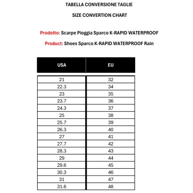 Regenstiefel Sparco K-RAPID WATERPROOF – FIA-Zertifiziert NEU!