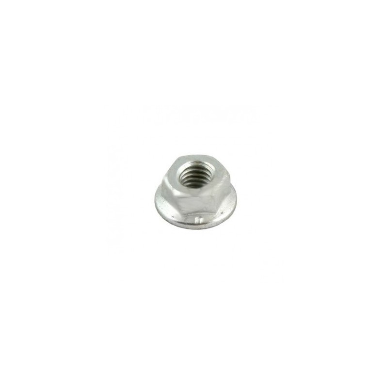 Dado METALBLOCK M6 flangiato, MONDOKART, kart, go kart