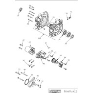 Entretoise Support Démarreur – Minirok 60cc Vortex, MONDOKART