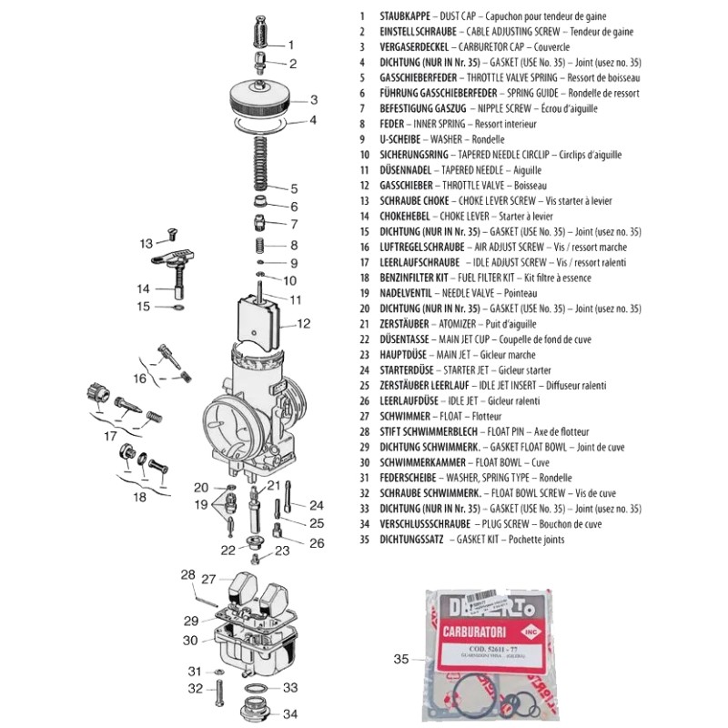 Washer (Pin) "Half Notch"