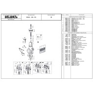 Slide Chrome Valve Dellorto 30 VHSH