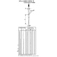 Spillo Conico (Serie W) Dellorto PHBG - PHDG - W