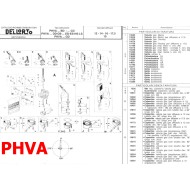 Pulverizador (Serie GA) Dellorto PHVA PHBN