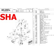 Reduzierbuchse Dellorto SHA 14/12