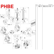 Dichtungssatz Umschlag-Dichtungen PHBE