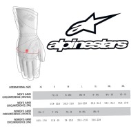 Gants Alpinestars Tech 1-START V4 - Auto Racing Ignifuge