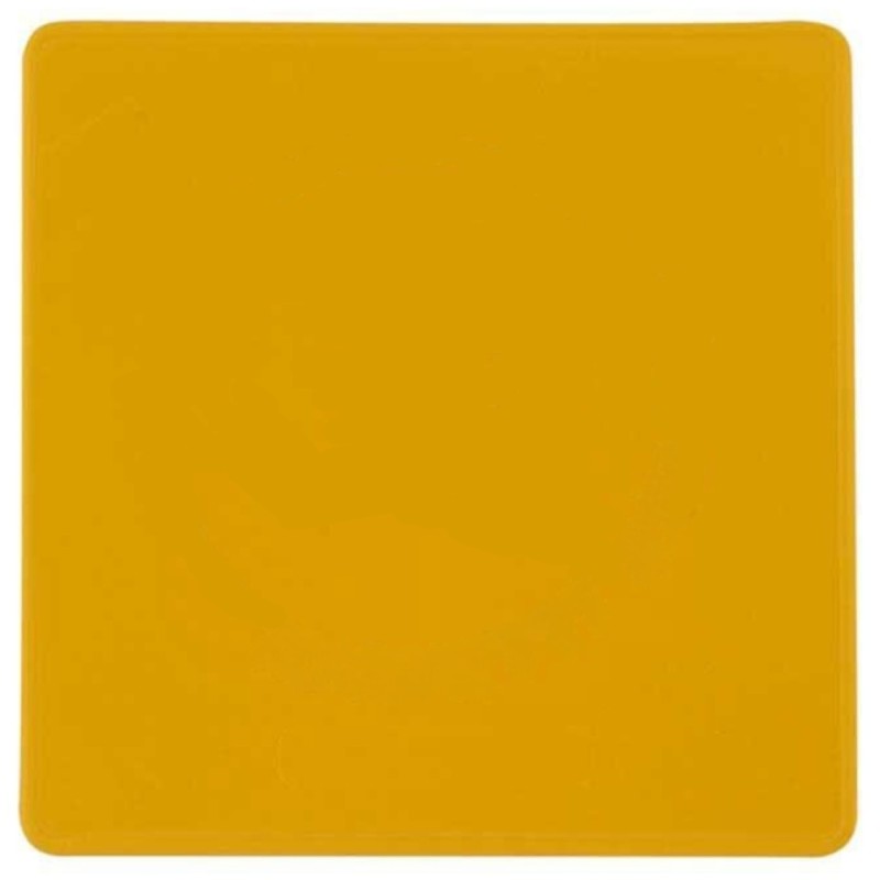 Tabla Parachoques Trasero Vintage PLÁSTICO Amarillo, MONDOKART