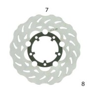 Disk Flange New Age Black CRG, mondokart, kart, kart store