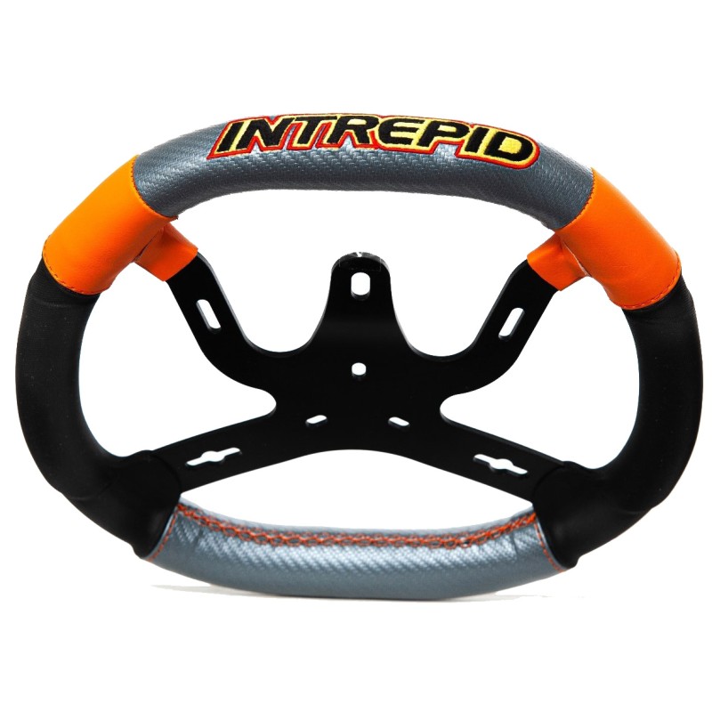 Volante INTREPID Ø330mm - Con Supporto Telemetria, MONDOKART