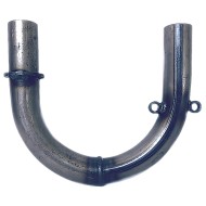 Krümmer Auspuff-Schalldämpfer Doppeldurchmesser 26/28 mm –