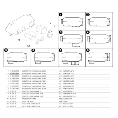 Filtro Aire BirelArt EASYKART AL22PD, MONDOKART, kart, go kart