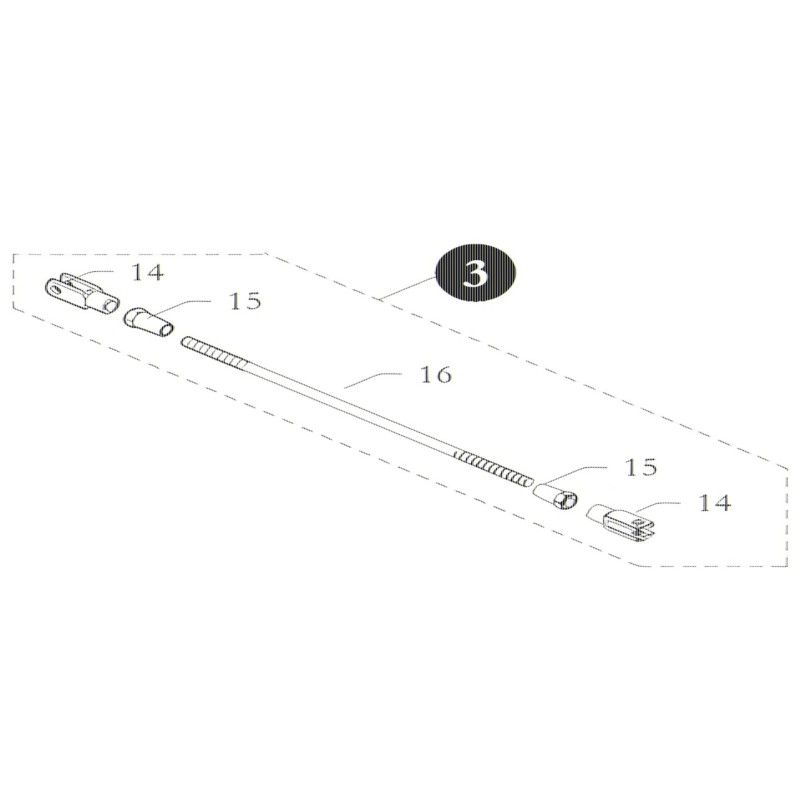 Brake Rod Complete – BIRELART, mondokart, kart, kart store