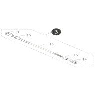 Tirante de Freno Completo – BIRELART, MONDOKART, kart, go kart