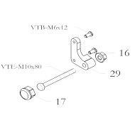 Motorhalter Komplett OK – BIRELART, MONDOKART, kart, go kart