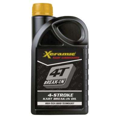 Olio da RODAGGIO ETICHETTA GRIGIA - 4T XERAMIC – 4-Stroke Kart Break-In Oil – 1L